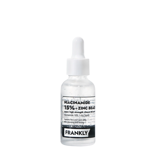 Frankly - Niacinamide 15% Zinc Beads Serum - Serums pret Nepilnībām ar 15% Niacinamīdu un Cinku - 30ml