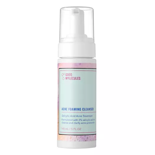 Good Molecules - Acne Foaming Cleanser - Attīrošas Putas ar Salicilskābi - 148ml