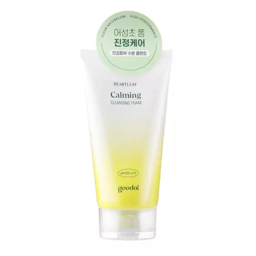 Goodal - Houttuynia Cordata Calming pH Balancing Cleansing Foam - Nomierinošas Mazgājošas Putas - 150ml