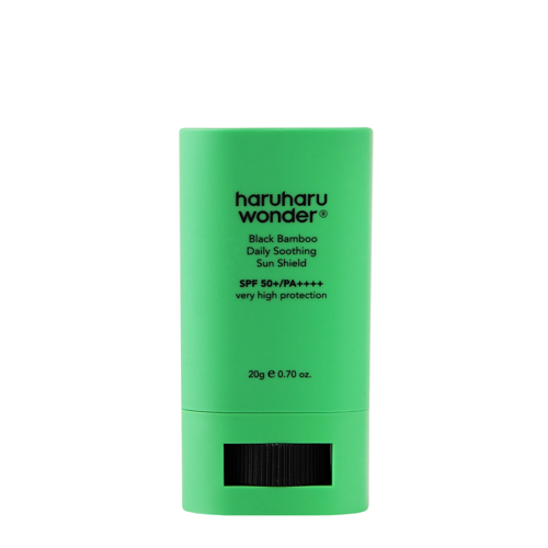 Haruharu Wonder - Black Bamboo Daily Soothing Sun Shield SPF 50+/PA++++ - Krēms ar filtru rullītī - 20g