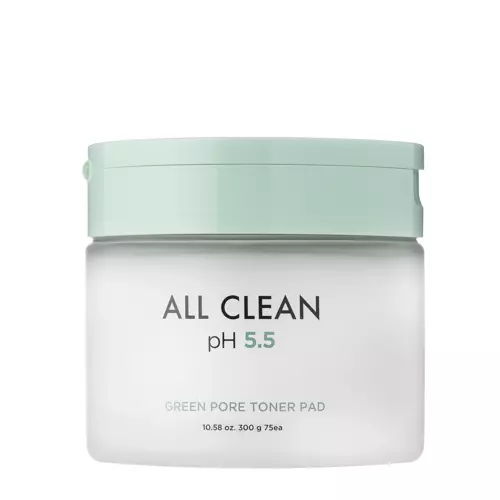 Heimish - All Clean Green Pore Toner Pads - Mitrinoši Tonizējoši Patči - 75gab.