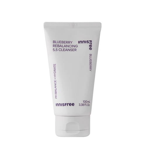 Innisfree - Blueberry Rebalancing 5.5 Cleanser - Līdzsvarojošs sejas mazgāšanas līdzeklis ar ogu ekstraktu - 100ml