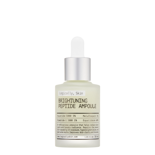 Logically, Skin - Brightuning Peptide Ampoule - Izgaismojoša Sejas Ampula ar Peptīdiem - 30g