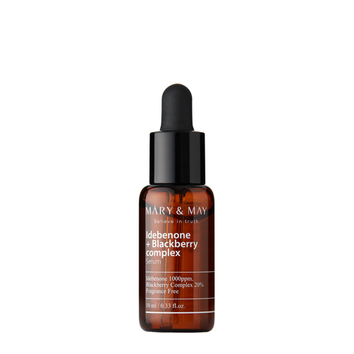 Mary&May - Idebenone and Blackberry Complex Serum - Pretgrumbu Serums ar Idebenonu - 10ml