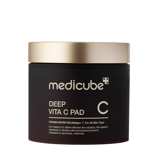 Medicube - Deep Vita C Pad - Izgaismojoši Sejas Spilventiņi ar C Vitamīnu - 70gab./150g