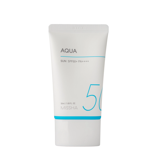 Missha - All-Around Safe Block Aqua Sun SPF50+/PA++++ - Saules Aizsargkrēms ar Filtriem - 50ml