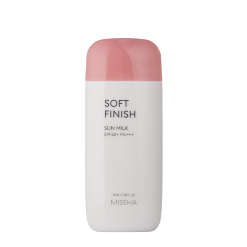 Missha - All-Around Safe Block Soft Finish Sun Milk SPF50+/PA+++ - Saules Aizsargkrēms ar Filtriem - 70ml