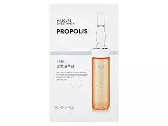 Missha - Mascure Propolisa barojoša maska - Propolisa maska - 28ml