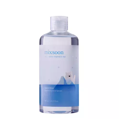 Mixsoon - Glacier Water Hyaluronic Acid Serum - Serums ar hialuronskābi un ledāja ūdeni - 300ml