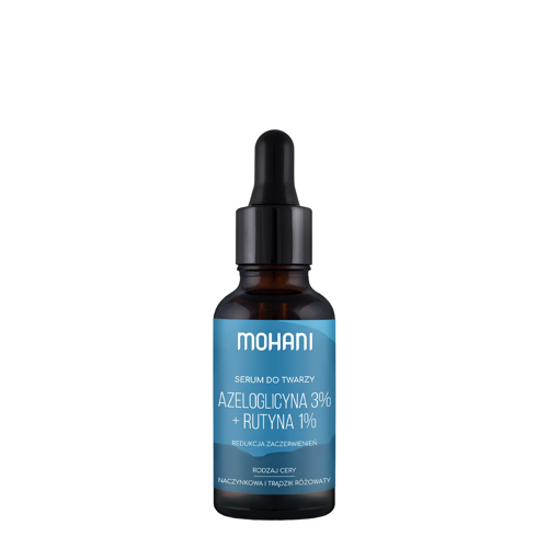 Mohani - Sejas Serums ar 3% Azeloglicīnu un 1% Rutīnu - 30ml