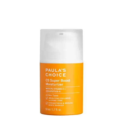 Paula's Choice - C5 Super Boost Moisturizer - Multiaktīvs mitrinošs krēms ar C vitamīnu - 50ml