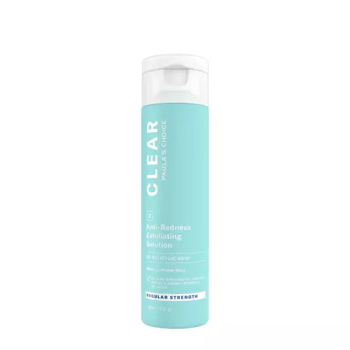 Paula's Choice - Clear - Regular Strength Anti-Redness Exfoliating Solution 2% BHA - Pīlinga šķidrums ar 2% salicilskābi - 118ml