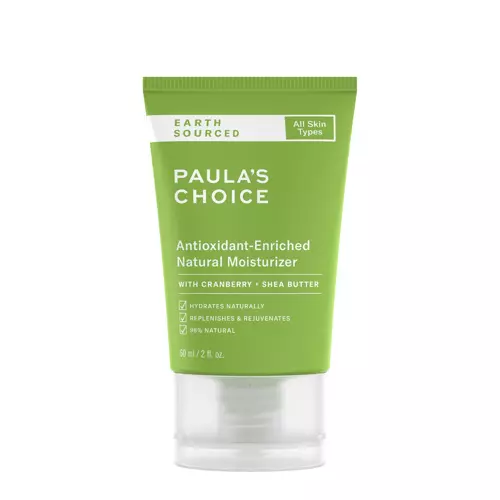 Paula's Choice - Earth Sourced - Antioxidant-Enriched Natural Moisturizer - Mitrinošs antioksidantu krēms - 60ml