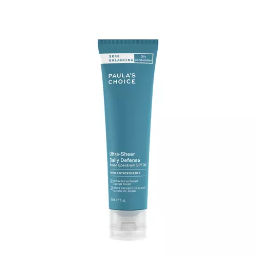 Paula's Choice - Skin Balancing - Ultra-Sheer Daily Defense SPF30 - Viegls matējošs saules aizsargkrēms - 60ml