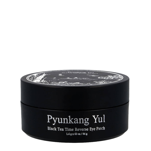 Pyunkang Yul - Black Tea Time Reverse Eye Patch - Hidrogela acu plāksnītes - 60gab