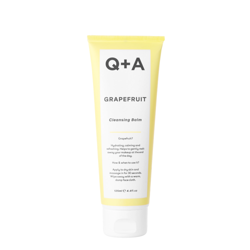 Q+A - Grapefruit - Cleansing Balm - Mitrinošs un antioksidējošs sejas mazgāšanas balzams ar greipfrūtu - 125ml