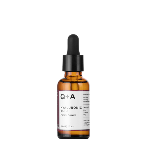 Q+A - Hyaluronic Acid - Facial Serum - Mitrinošs sejas serums ar hialuronskābi - 30ml