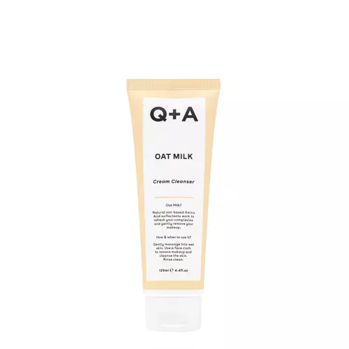 Q+A - Oat Milk Cream Cleanser - Krēmveida mazgāšanas emulsija ar auzu pienu - 125ml