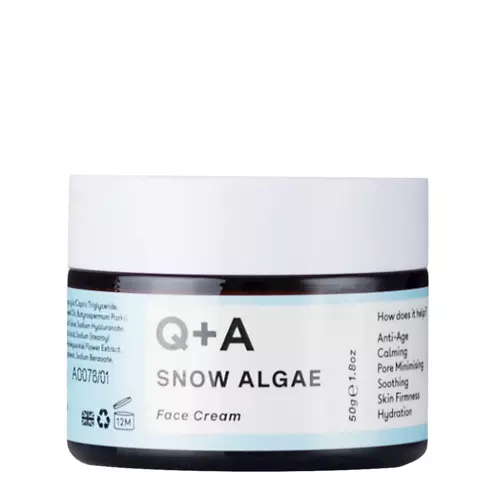 Q+A - Snow Algae Intensive Face Cream - Sejas krēms ar sniega aļģēm - 50g