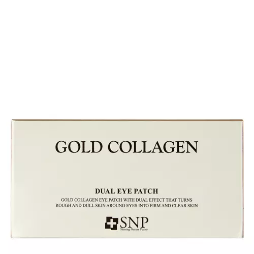 SNP - Gold Collagen Dual Eye Patch - Hidrogela Patči Ādai zem Acīm ar Kolagēnu - 60gab.