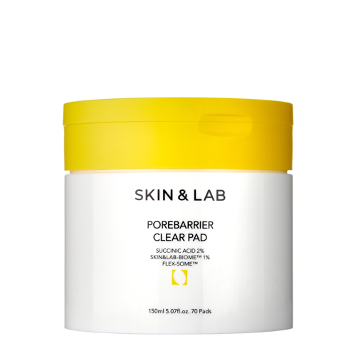 Skin&Lab - Porebarrier Clear Pad - Poru Attīrošie Sejas Spilventiņi - 70szt/150ml