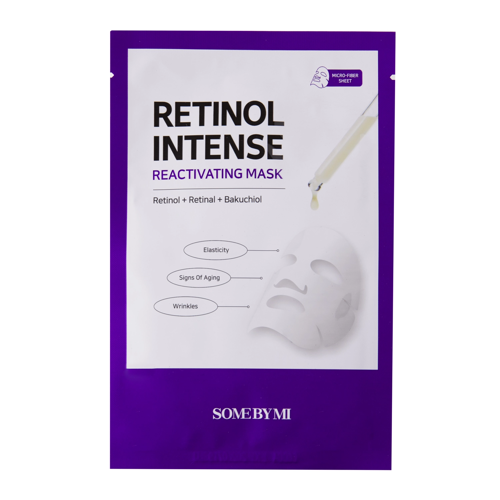 Some By Mi - Retinol Intense Reactivating Mask - Pretnovecošanās lokšņu maska - 22g