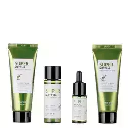 Some By Mi - Super Matcha Pore Care - Starter Kit - Kosmētikas komplekts paplašinātām porām