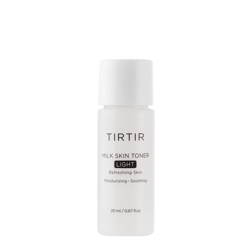 TIRTIR - Milk Skin Toner Light - Viegls Mitrinošs Toniks ar Rīsu Ekstraktu - Mini - 20ml