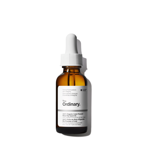 The Ordinary - 100% Organic Cold-Pressed Rose Hip Seed Oil - 100% Organiska, Auksti Spiesta Mežrozīšu Sēklu Eļļa - 30ml