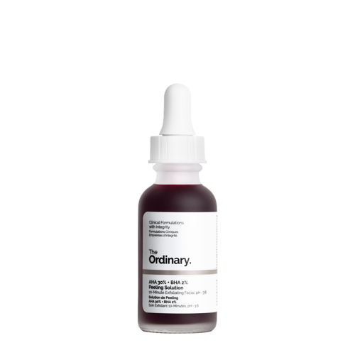 The Ordinary - AHA 30% + BHA 2% Peeling Solution - Skābju Pīlings ar 30% AHA + 2% BHA - 30ml