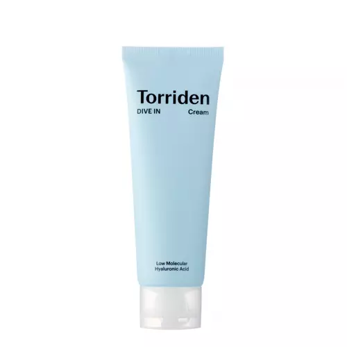 Torriden - Dive-In - Low Molecule Hyaluronic Acid Cream - Mitrinošs serums ar zemmolekulāro hialuronskābi un keramīdiem - 80ml