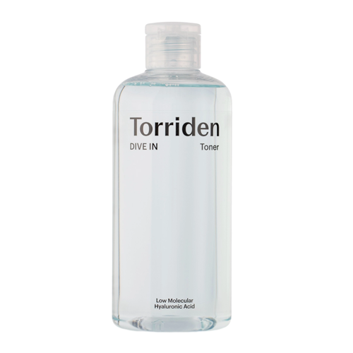 Torriden - Dive-In - Low Molecule Hyaluronic Acid Toner - Nomierinošs un mitrinošs toniks ar hialuronskābi un pantenolu - 300ml