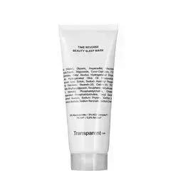 Transparent Lab - Time Reverse Beauty Sleep Mask - Pretgrumbu nakts maska ar A un C vitamīniem - 75ml