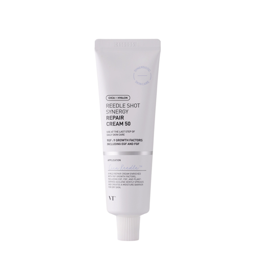 VT Cosmetics - Reedle Shot Synergy Repair Cream 50 - Atjaunojošs Sejas Krēms ar Azulēnu - 50ml