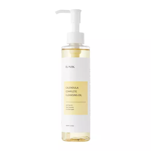 iUNIK - Calendula Complete Cleansing Oil - Eļļa kosmētikas noņemšanai ar kliņģerīšu ekstraktu - 200ml