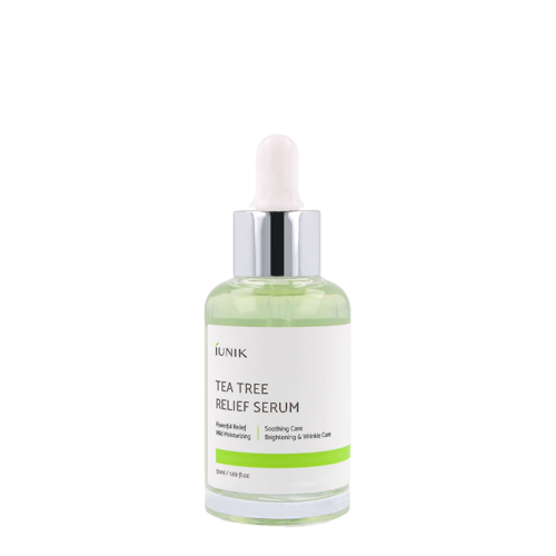 iUNIK - Tea Tree Relief Serum - Serums problemātiskai ādai ar tējas koka ūdeni - 50ml