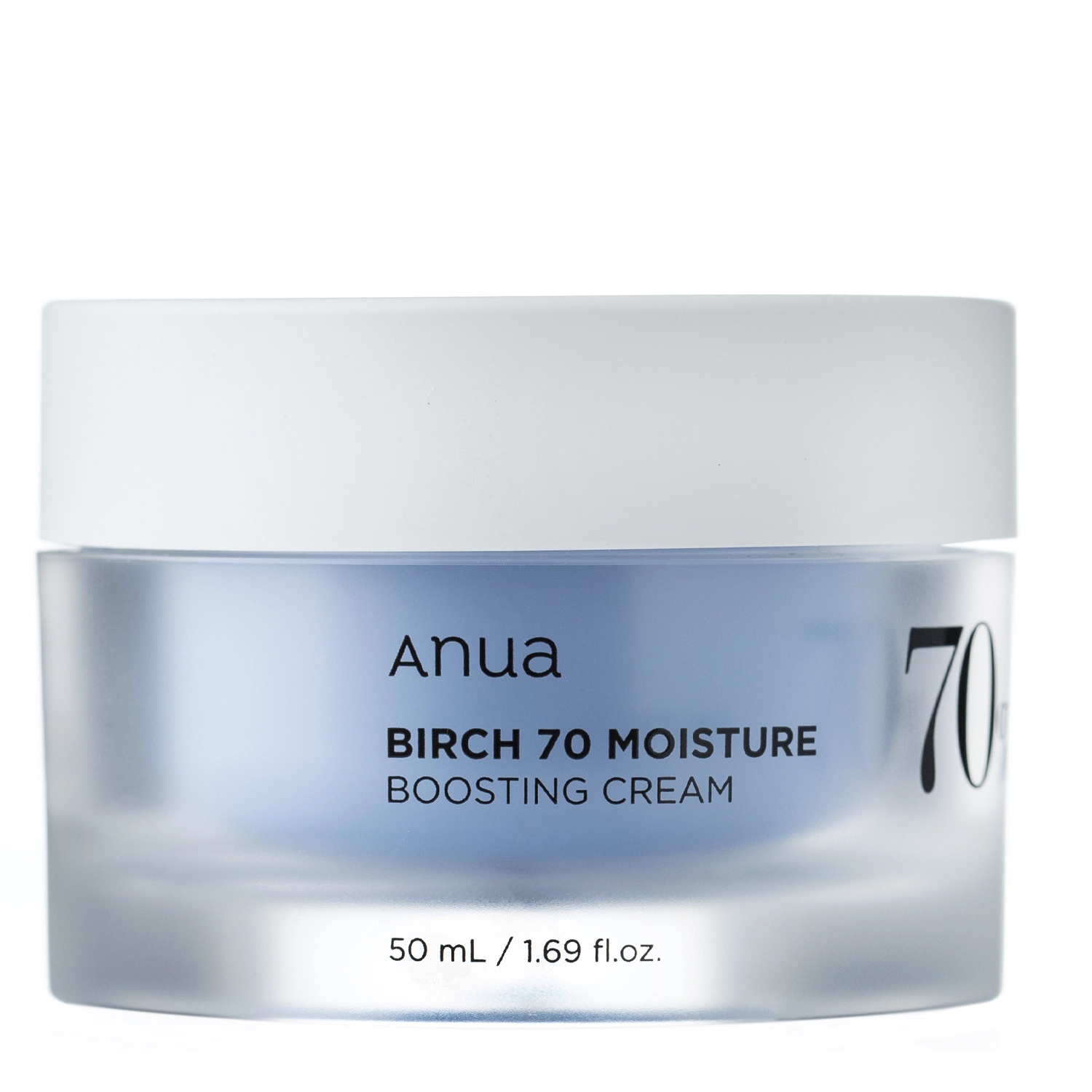 Anua - Birch 70 Moisture Boosting Cream - Mitrinošs Krēms ar Bērzu Sulu - 50ml