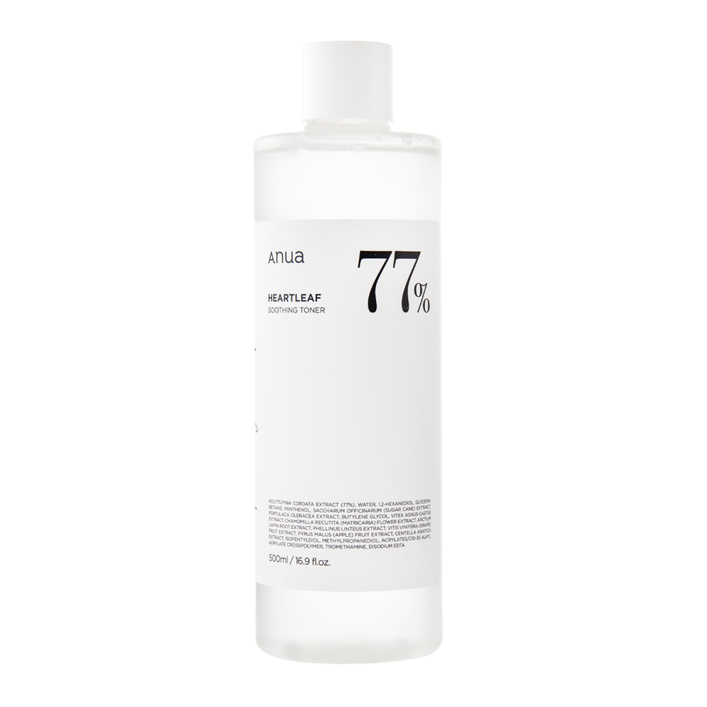 Anua - Heartleaf 77% Soothing Toner - Raminamasis veido tonikas - 500ml