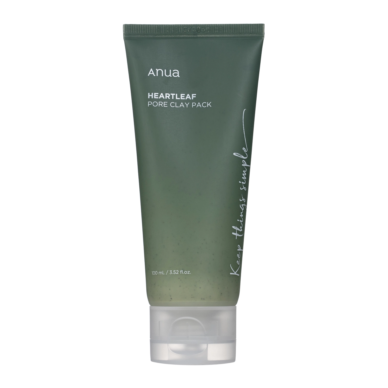 Anua - Heartleaf Pore Clay Pack - Māla Maska ar Hautūniju - 100ml