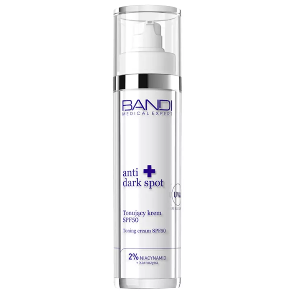 Bandi - Anti Dark Spot SPF50 - Tonizējošais krēms - 50ml