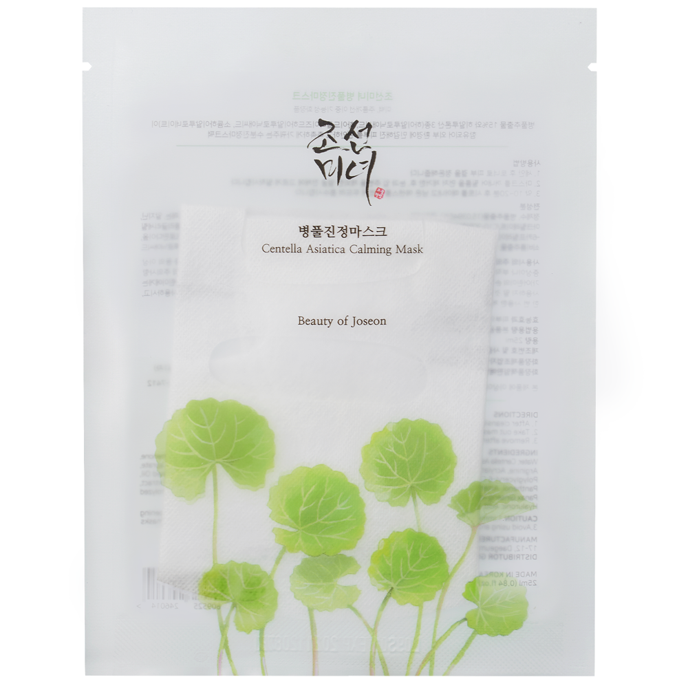 Beauty of Joseon - Centella Asiatica Calming Mask - Nomierinoša Tencel maska - 25ml