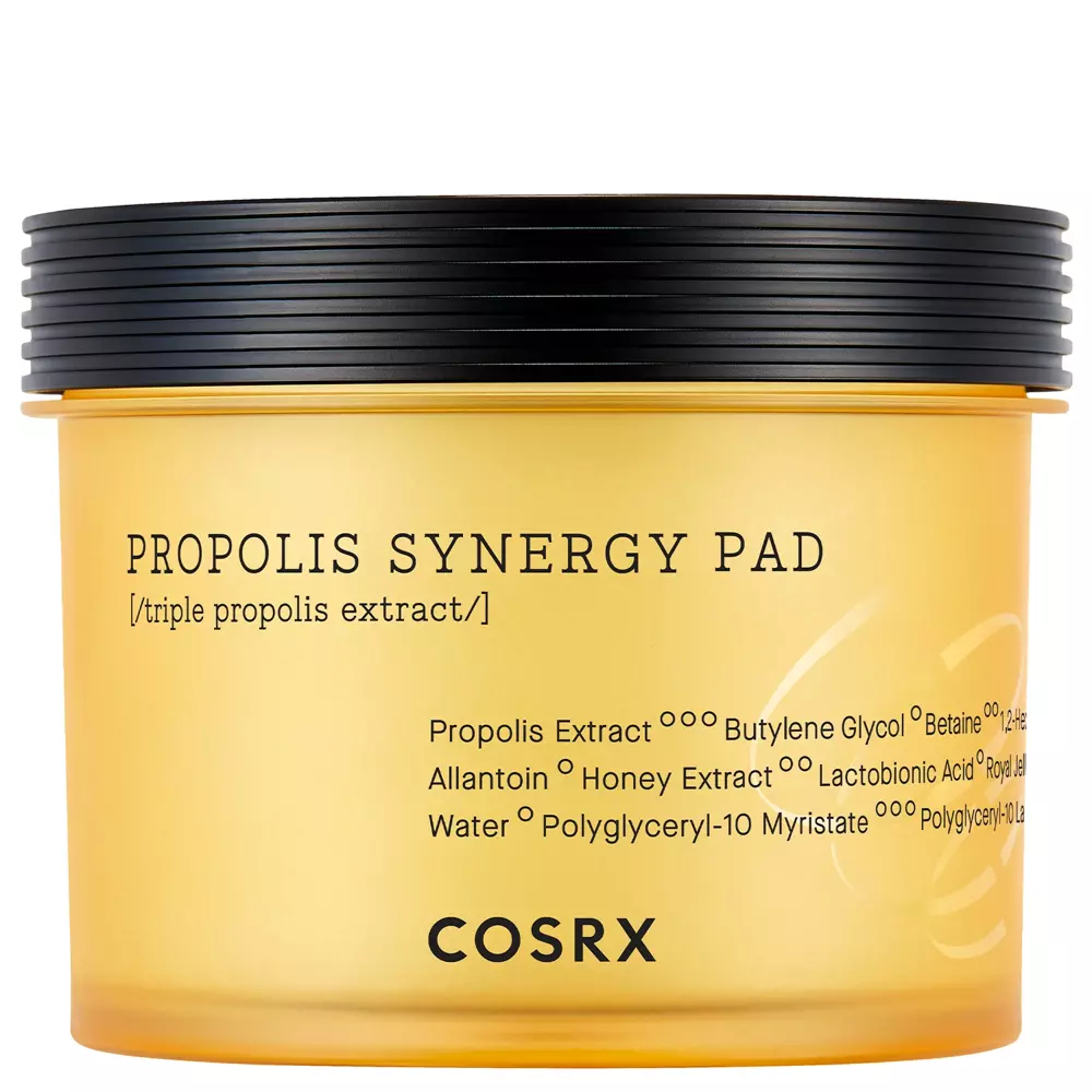 COSRX - Full Fit Propolis Synergy Pad - Attīrošie attīrošie tīrīšanas spilventiņi - 70gab.