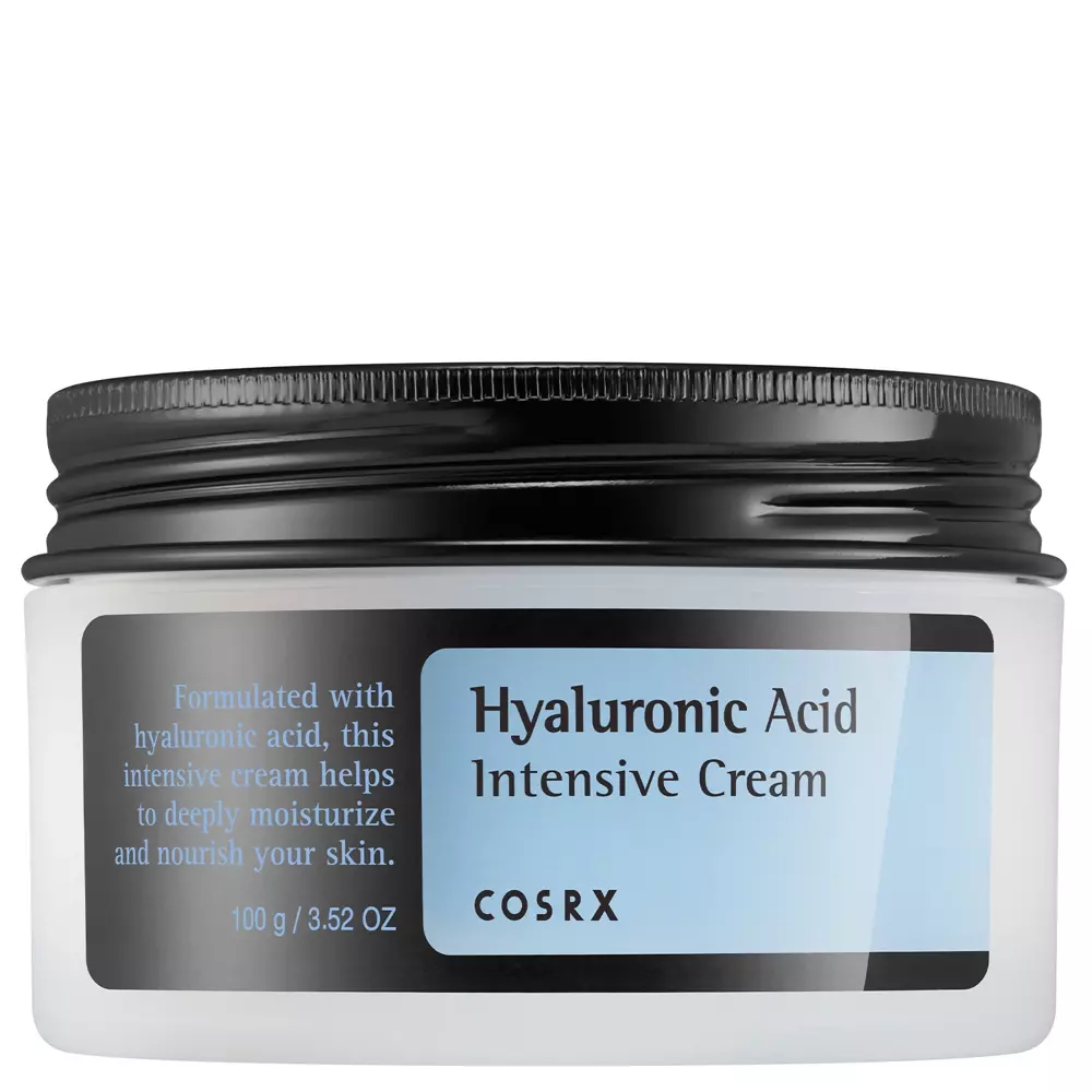 COSRX - Hyaluronic Acid Intensive Cream - Īpaši mitrinošs hialuronskābes krēms - 100ml