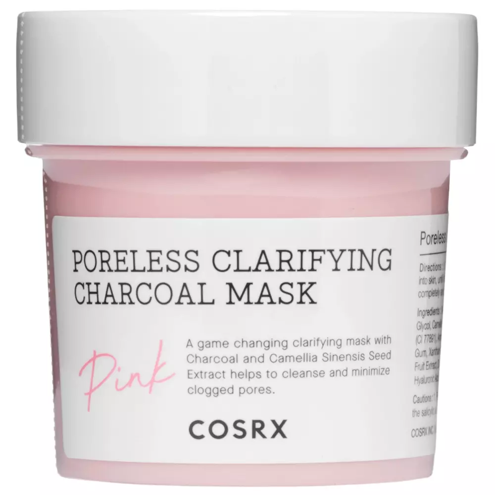 COSRX - Poreless Clarifying Charcoal Mask - Attīroša ogles maska poru sašaurināšanai - 110g
