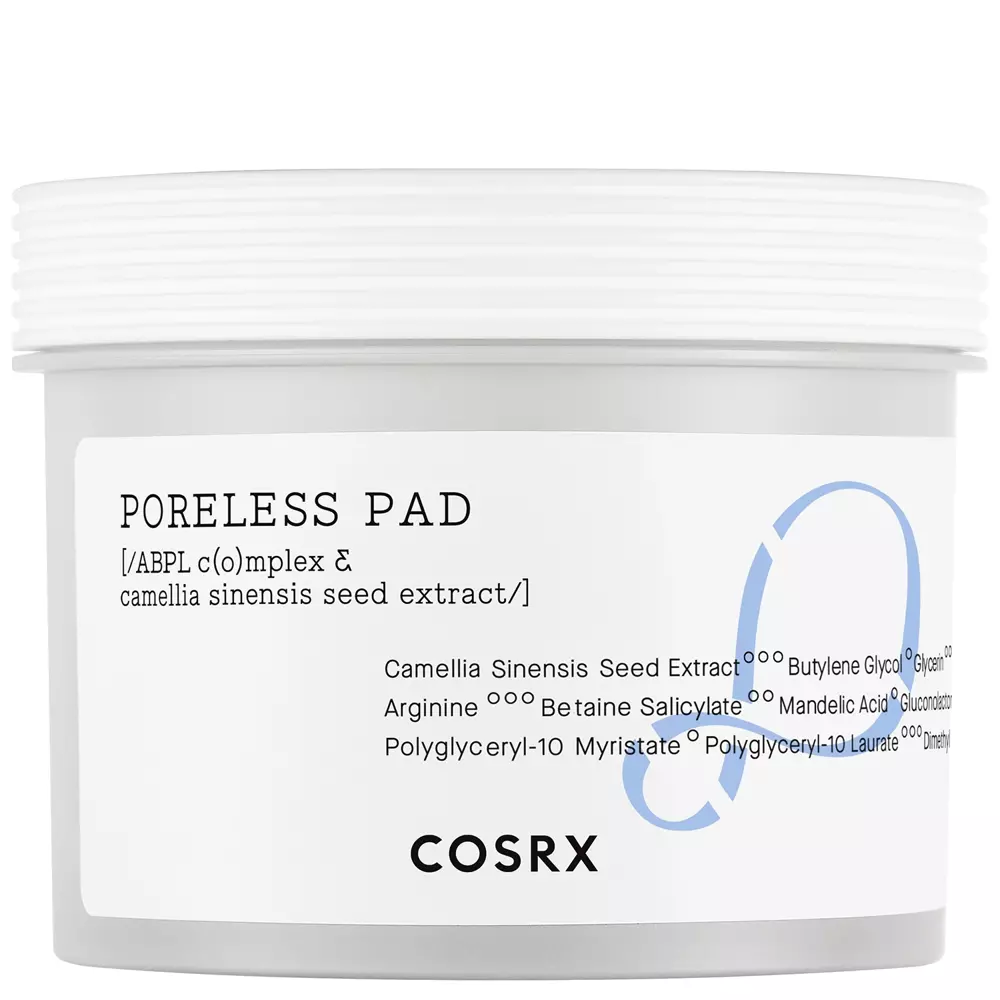 COSRX - Poreless Pad - Antigravitācijas un detoksikējošie sejas spilventiņi - 70gab