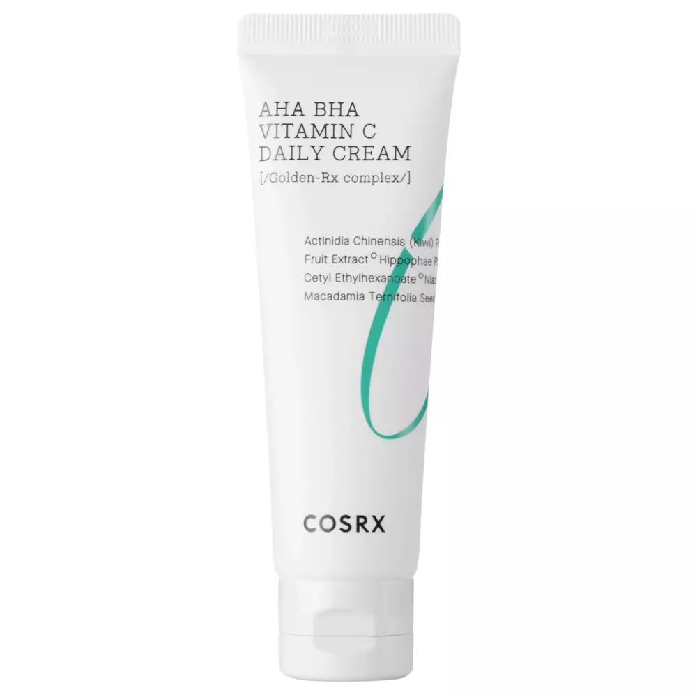 COSRX - Refresh AHA BHA Vitamin C Daily Cream - Krēms ādas līdzsvara atjaunošanai ar C vitamīnu - 50ml