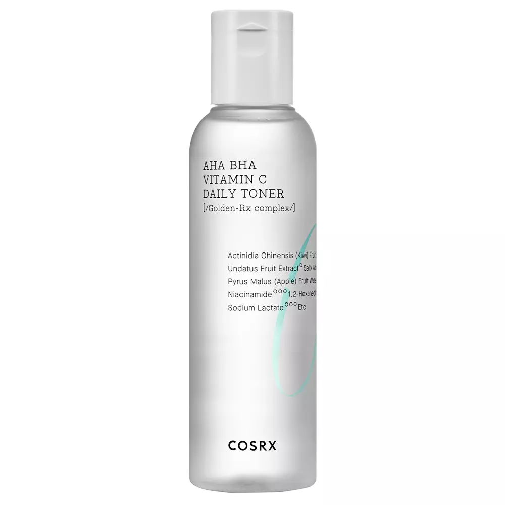 COSRX - Refresh AHA/BHA Vitamin C Daily Toner - Sejas toniks ar AHA/BHA skābēm un C vitamīnu - 150ml