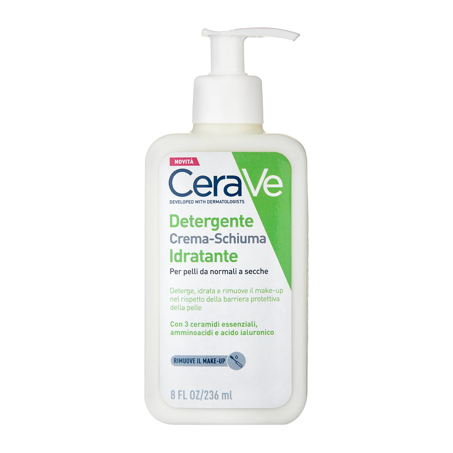 CeraVe - Mitrinošs mazgāšanas krēms-putas - 236ml