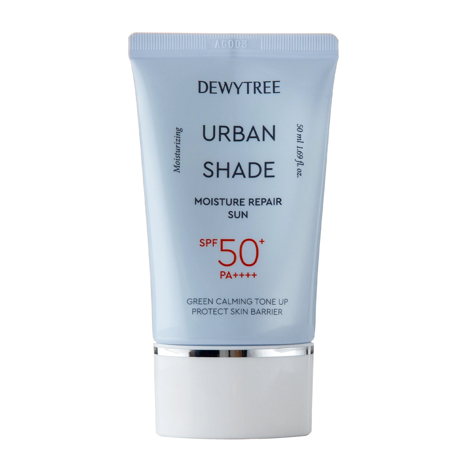 Dewytree - Urban Shade Moisture Repair Sun SPF 50+/PA++++ - Mitrinošs Sejas Krēms ar Filtriem - 50ml