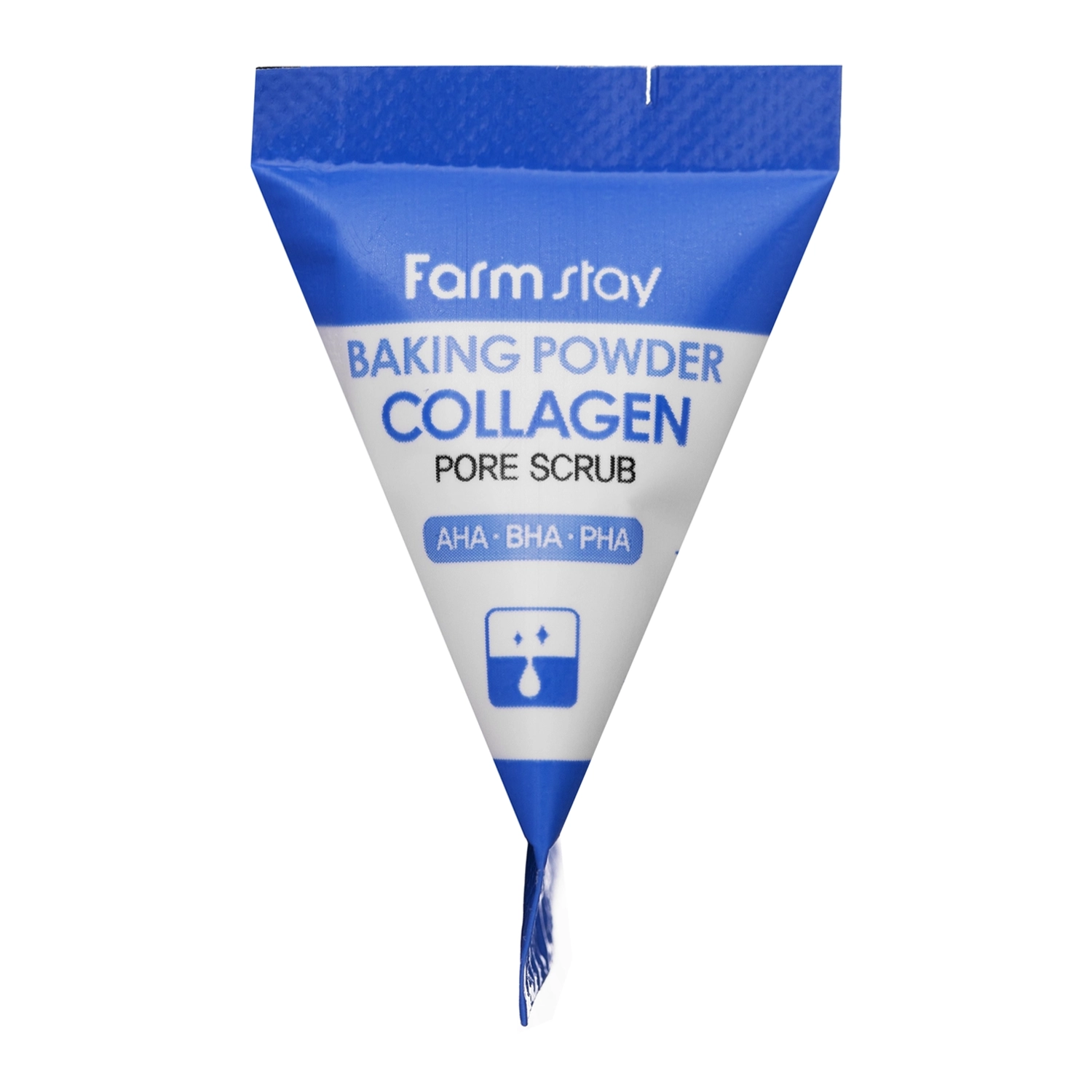 Farmstay - Collagen Baking Powder Pore Scrub - Pūderis Sejas Attīrīšanai - 7ml